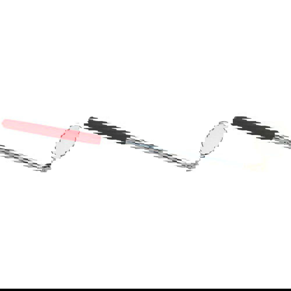 Automotive Hand Tools & Sets; Tool Type: Inspection Mirror ; Color: Red; Silver ; Material: Copper; Stainless Steel ; Outside Diameter: 2in ; Overall Length: 17.00 ; UNSPSC Code: 25191700